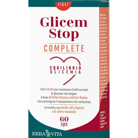 Erba vita Glicem stop complete 60 capsule