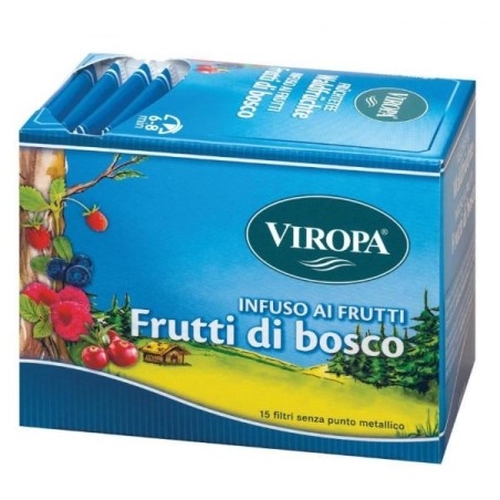 Viropa Import Viropa Infuso Ai Frutti Di Bosco 15 Bustine Da 2,5 G