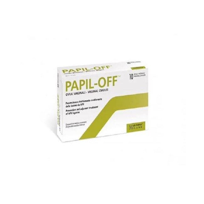 Mar-farma Papil-off Ovuli Vaginali 10 Pezzi