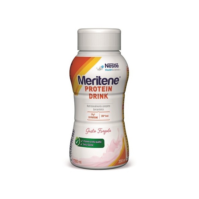 Meritene Protein Drink Fragola 200 Ml