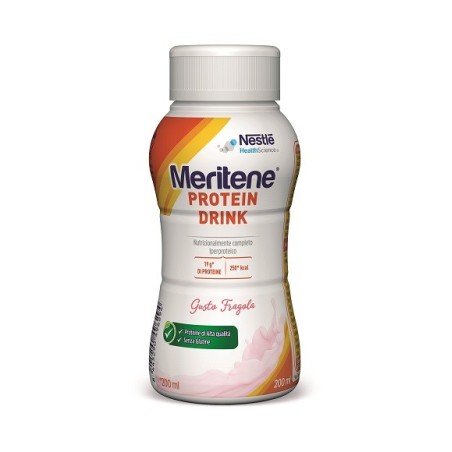 Meritene Protein Drink Fragola 200 Ml