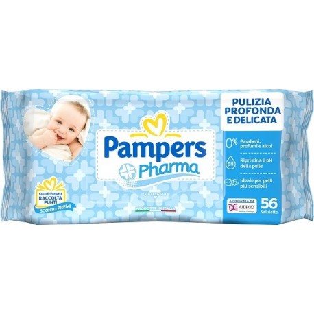 Fater Pampers Pharma Salviette 56 Pezzi - Para-Farmacia Bosciaclub