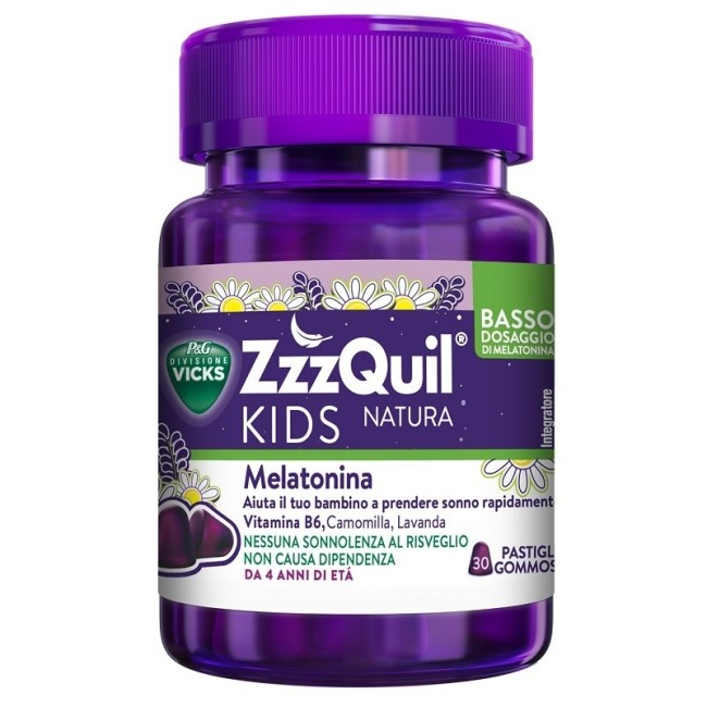 Vicks Zzzquil Kids Natura 30 Pastiglie Gommose