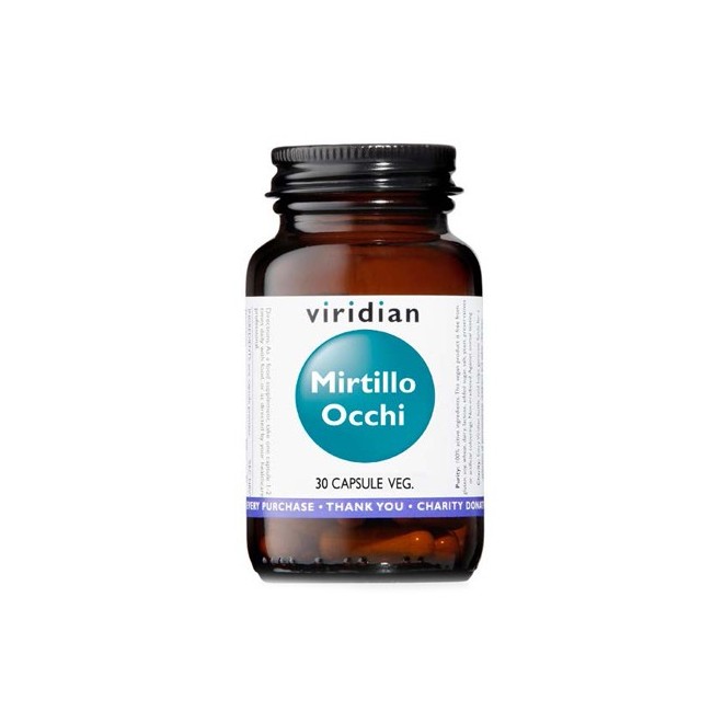 Natur Viridian Mirtillo Occhi 30 Capsule