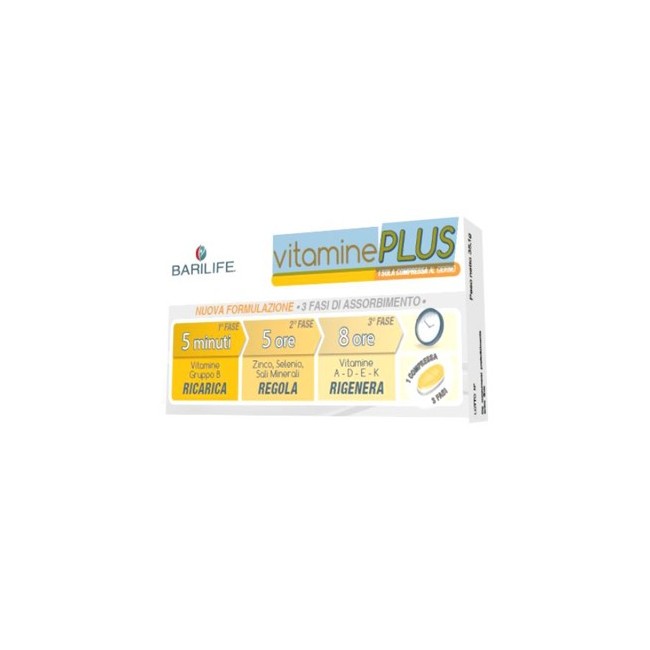 Barilife Vitamine Plus 30 Compresse Trifase