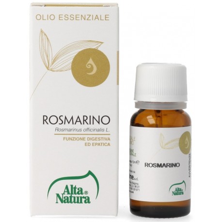 Rosmarino Olio Essenziale Puro 10 ml - Integratore alimentare