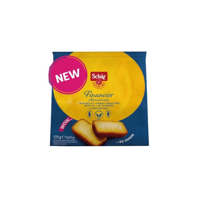 Schar Financier Merendina 5 Pezzi Da 25 G