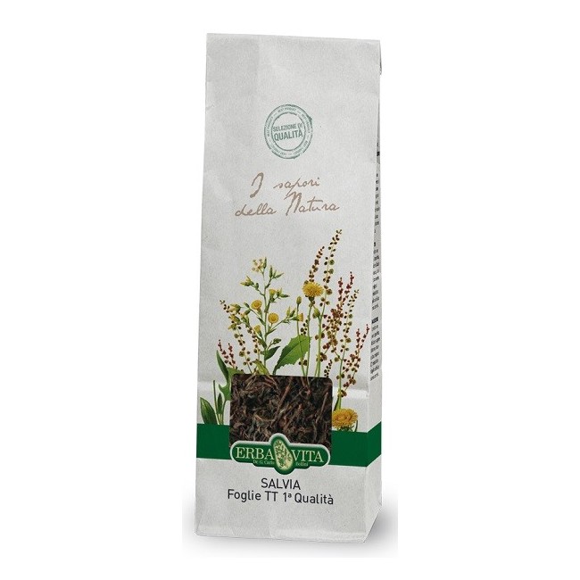 Salvia Taglio Tisana Prima Qualita' Foglie 100 G