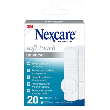 Nexcare Soft Touch 20 Pezzi Assortiti