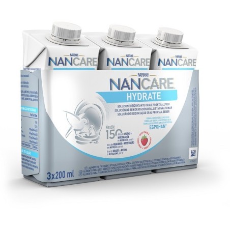 Nestle' Italiana Nancare Hydrate Liquido 3 Pezzi Da 200 Ml