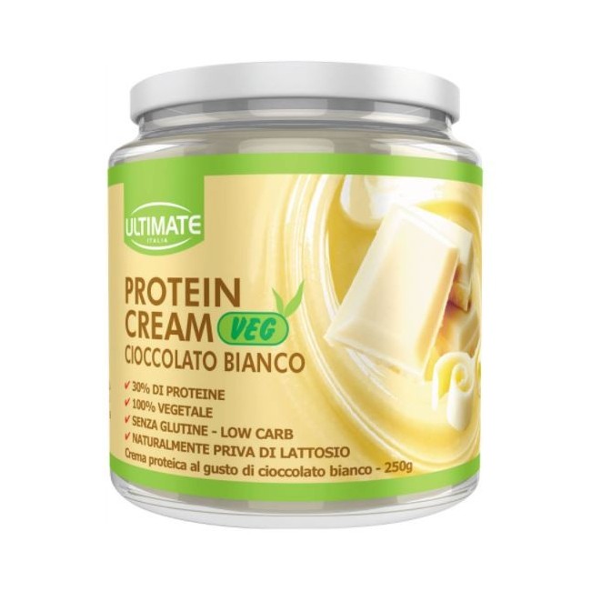 Ultimate Protein Cream Veg Cioccolato Bianco 250 G