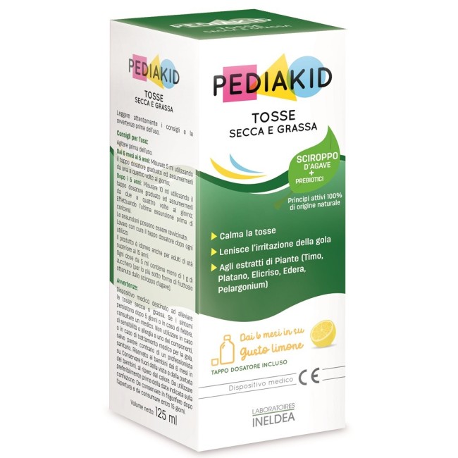  Pediakid Tosse Secca E Grassa Sciroppo