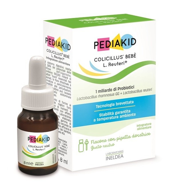  Pediakid Colicillus Bebe + Reuteri gocce 8 Ml