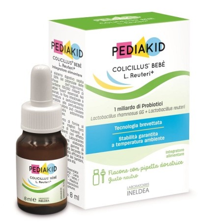  Pediakid Colicillus Bebe + Reuteri gocce 8 Ml