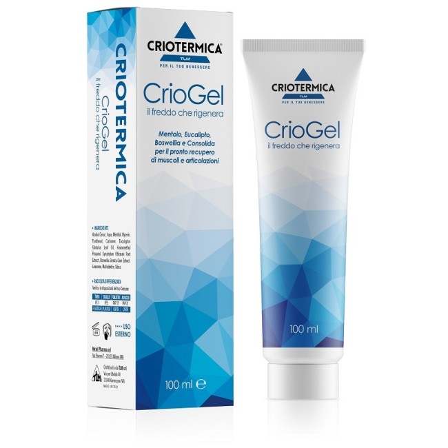 Tlm Criogel gel termoattivo effetto freddo 100 Ml