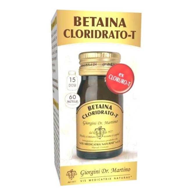 Dr. Giorgini Ser-vis Betaina Cloridrato-t 60 Pastiglie