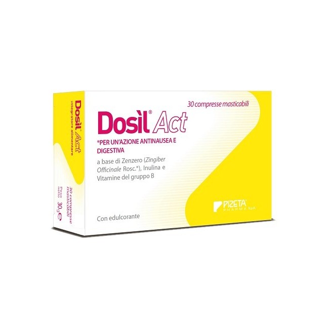 Pizeta Pharma Dosil Act 30 Compresse Masticabili