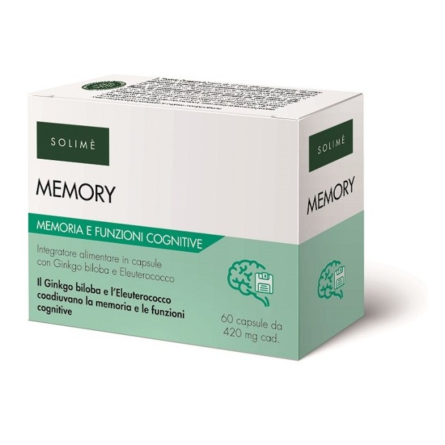 Solime' Memory 60 Capsule integratore per la memoria