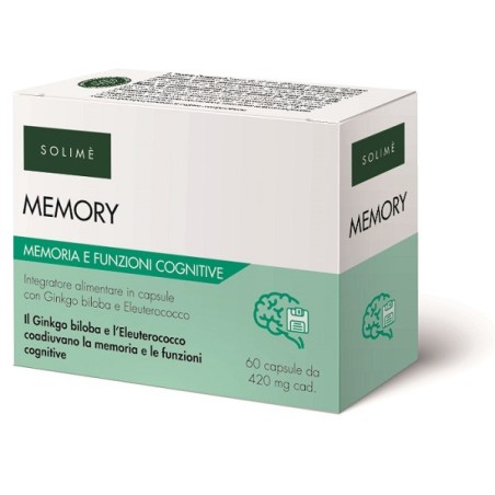 Solime' Memory 60 Capsule integratore per la memoria