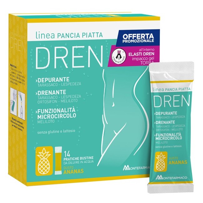 Pancia Piatta Dren Ananas 14 Bustine Stick Pack