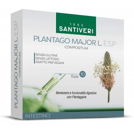 Santiveri Sa Plantago Major L Esp 10 Fiale Da 10 Ml