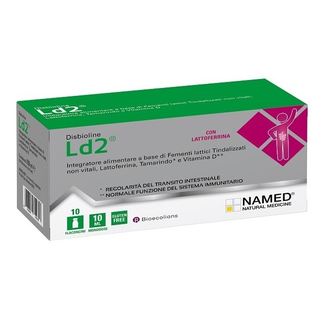 Named Disbioline Ld2 10 Flaconcini Da 10 Ml