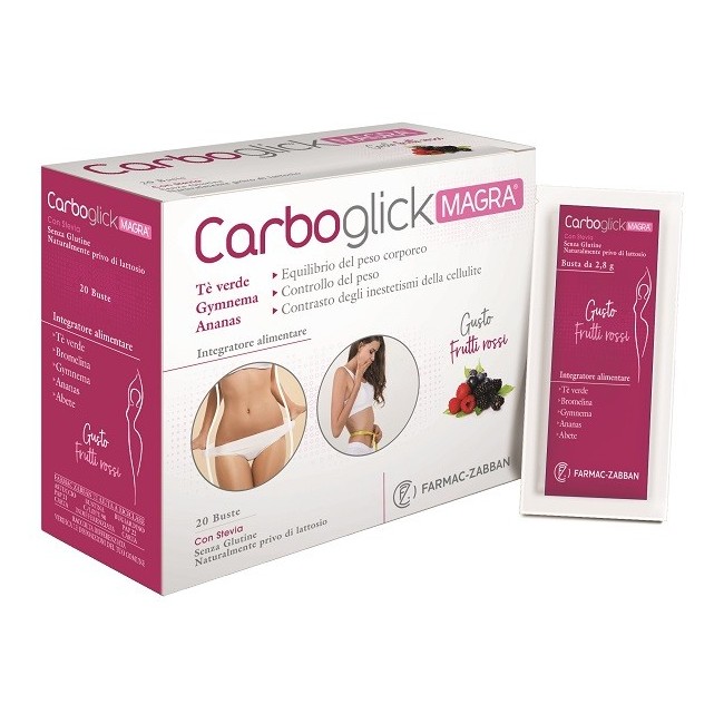 Farmac-zabban Carboglick Magra 20 Bustine