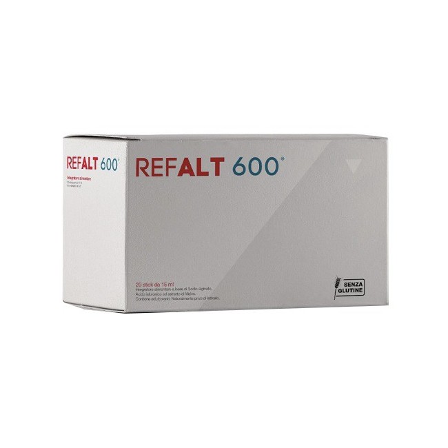 Agaton Refalt 600 20 Stick Da 15 Ml per la pirosi