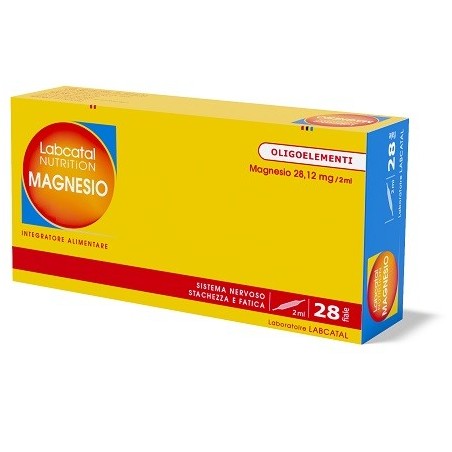 Labcatal Nutrition Magnesio 28 Fiale di oligoelementi 2 Ml