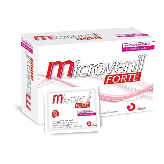 Microvenil forte 20 bustine da 3,5 g