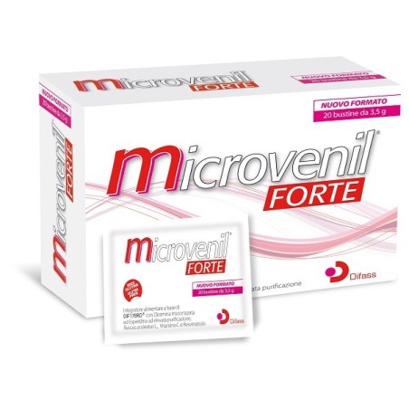 Microvenil forte 20 bustine da 3,5 g