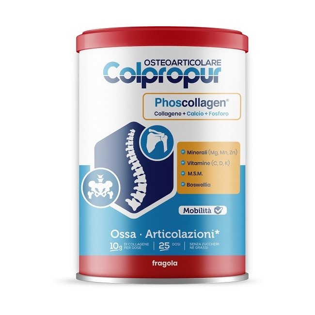 Protein Sa Colpropur Osteoarticolare Fragola 340 G