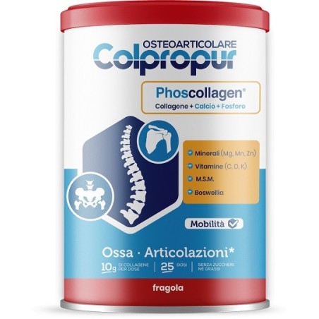 Protein Sa Colpropur Osteoarticolare Fragola 340 G