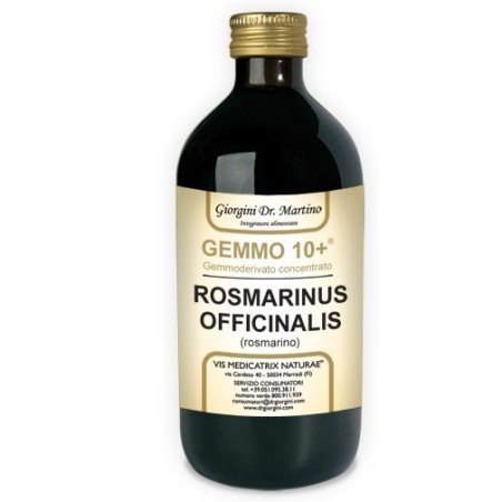 Dr. Giorgini Ser-vis Gemmo 10+ Rosmarino Liquido Analcolico 500 Ml