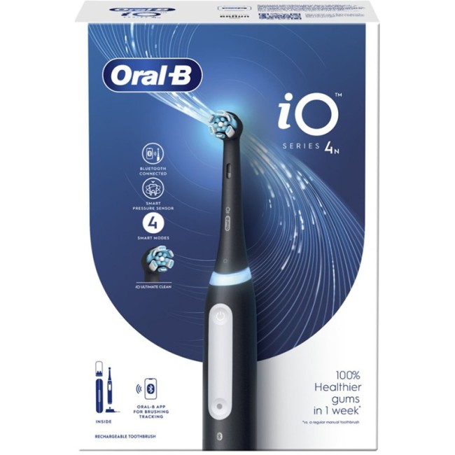  Oral-b Io 4 Black Spazzolino Elettrico