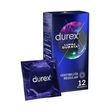 Profilattico durex lunga durata 12 pezzi