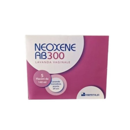 NNeoxene AB 300 lavanda vaginale 5 flaconi da 140 ml