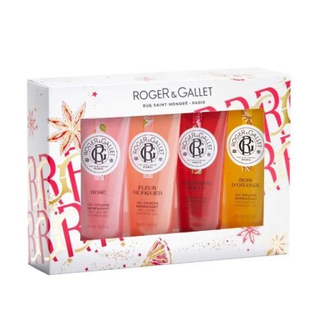 Roger & Gallet confanetto 4 gel doccia da 50 ml 1 pezzo