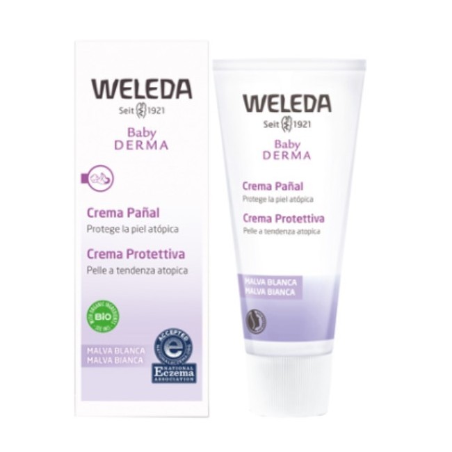 Weleda Baby derma crema protettiva malva bianca 50 ml