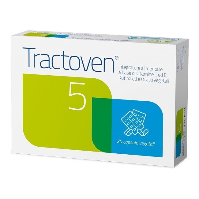 Euronational Tractoven 5 20 capsule vegetali