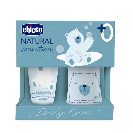 Chicco Natural Sensation Set Bagnoshampo Crema 1 pezzo