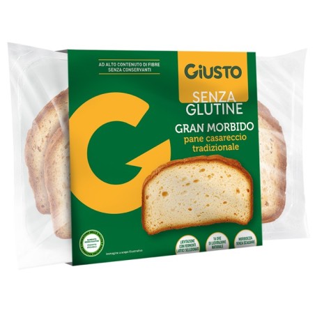 Giusto Senza Glutine Gran Morbido Pane Casareccio