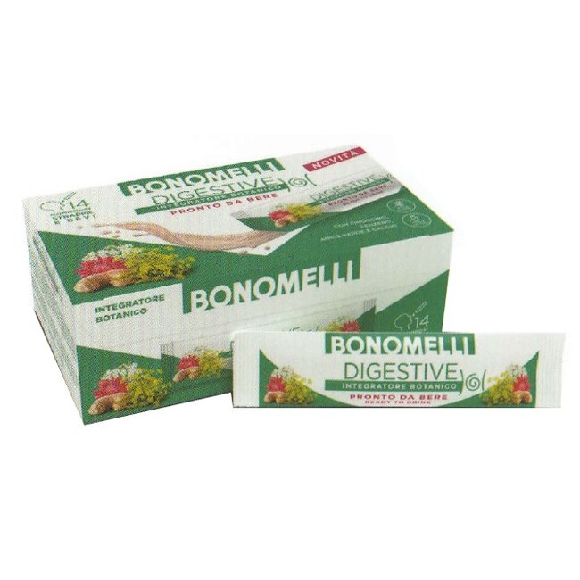 Bonomelli Integratore Botanico Digestive 14 Sticks