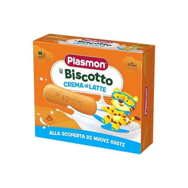 Plasmon Biscotto Crema Latte 8 Pezzi Da 40g