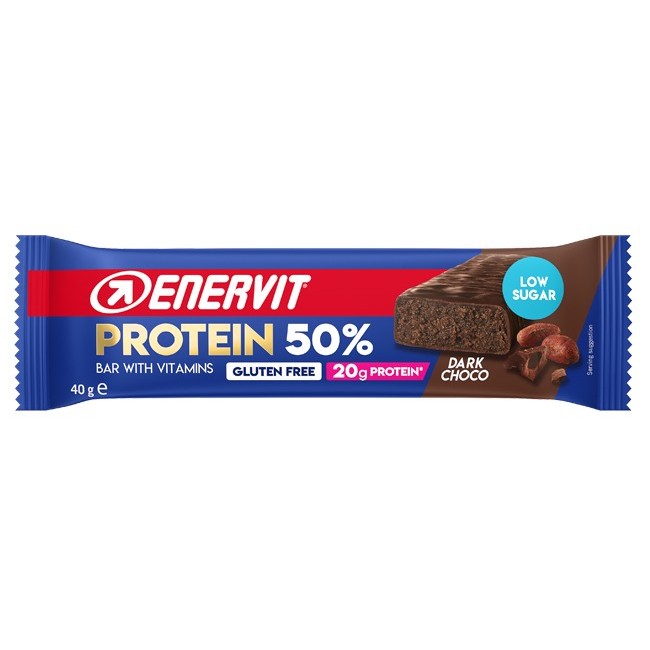 Enervit Sport Protein Bar 50% Barretta Dark Chocolate 40 G