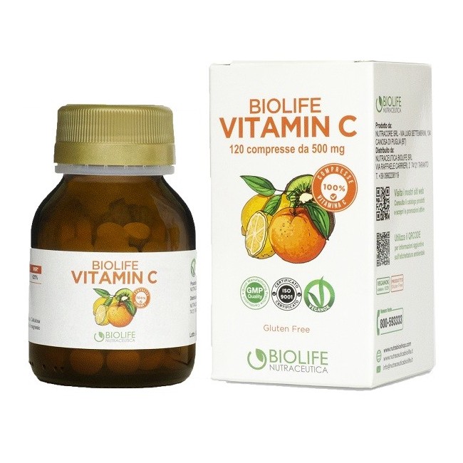 Nutraceutica Biolife Biolife Vitamin C 120 Compresse