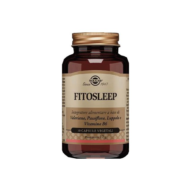 Solgar Fitosleep 30 Capsule Vegetali