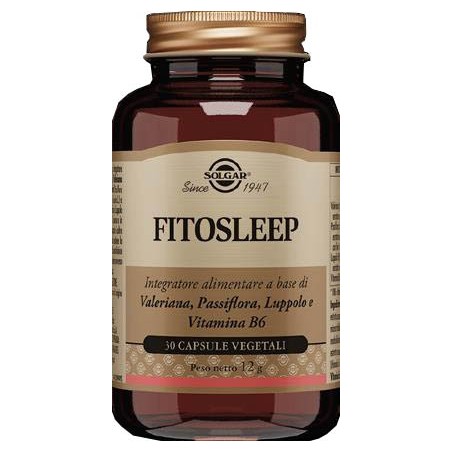 Solgar Fitosleep 30 Capsule Vegetali