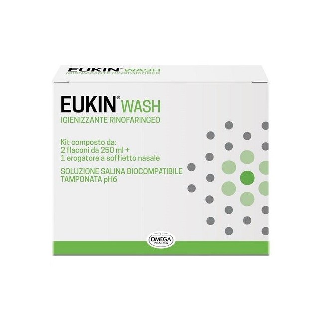 Eukin Wash Kit Igienizzante Rinofaringeo 1 pezzo