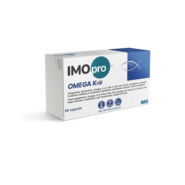 Imopro Omega Krill integratore 60 Capsule